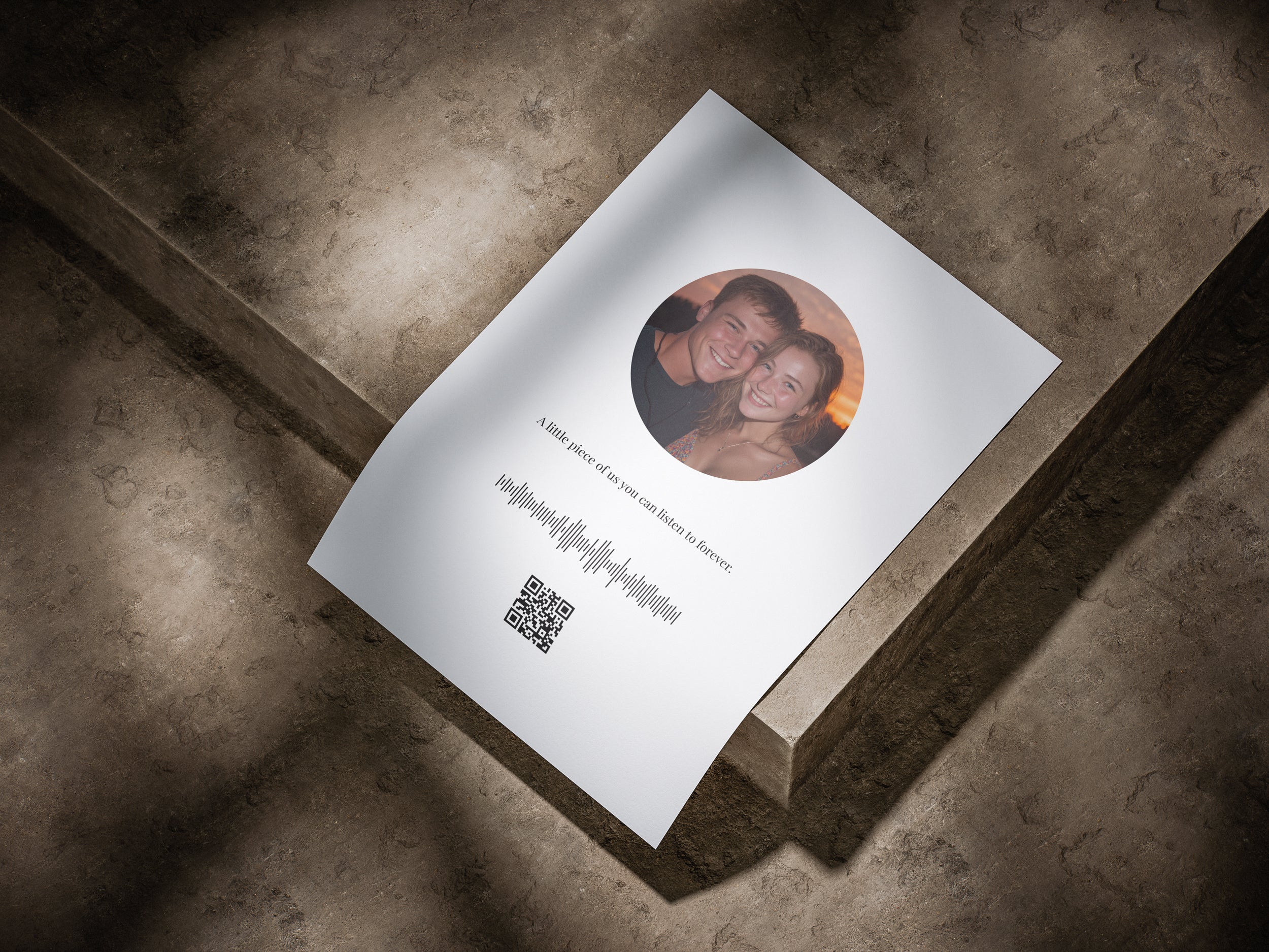 Design A: Image + text